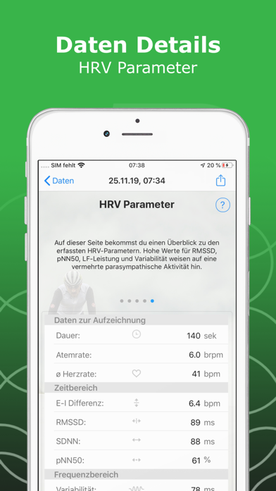 HeartBreath HRV screenshot 8