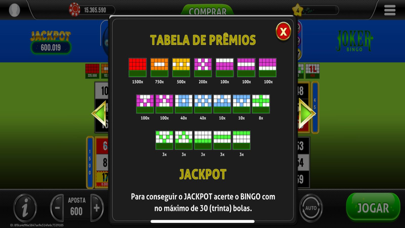 Joker Bingo Screenshot