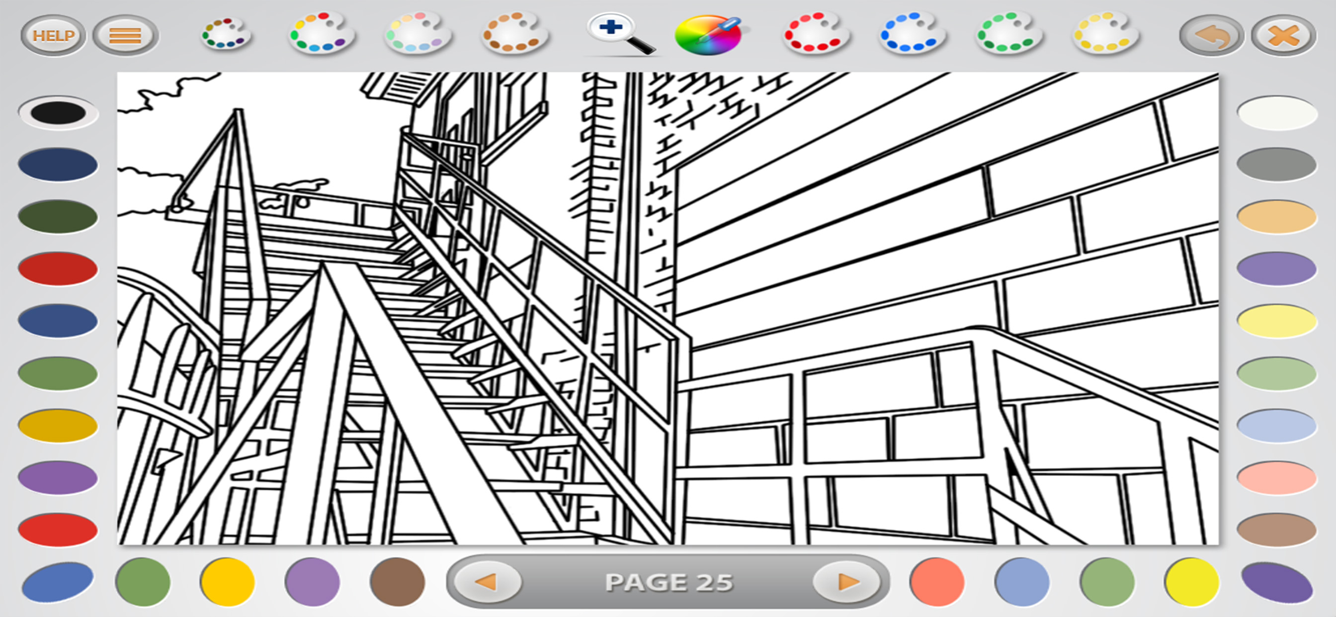 Intricate Coloring Places screenshot 5