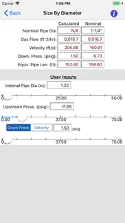 hvac pipe sizer - gas high iphone images 3