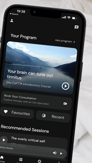 Oto: Tinnitus & Sleep Therapy Screenshot