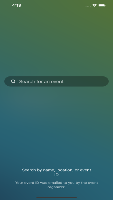 FIEC Events Screenshot