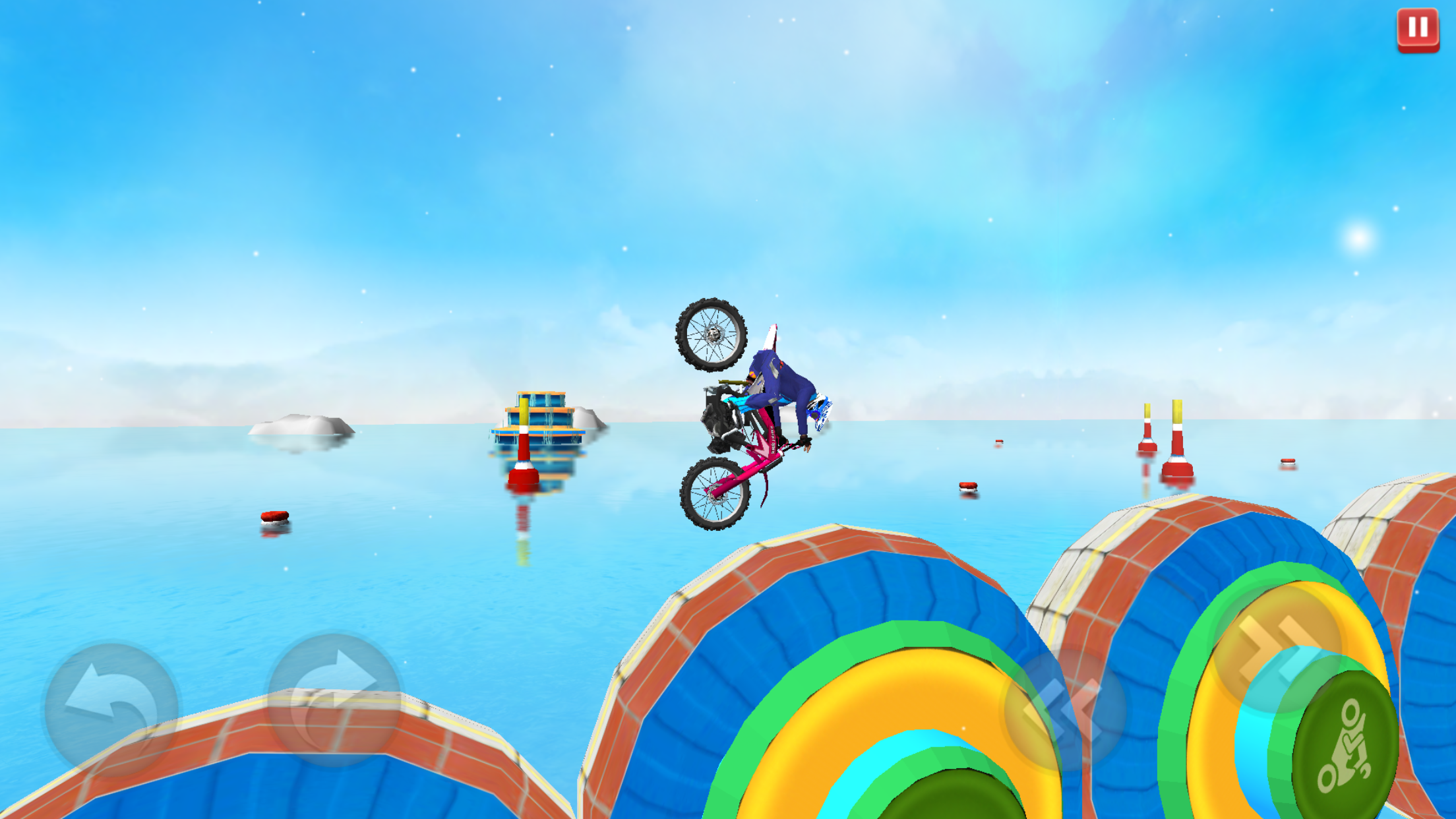 Bike Rider - Water Stunts screenshot 4
