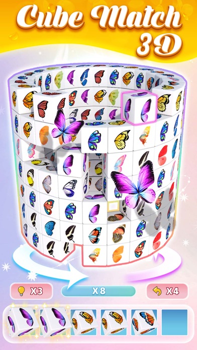 Cube Match 3D - Tap Master Screenshot