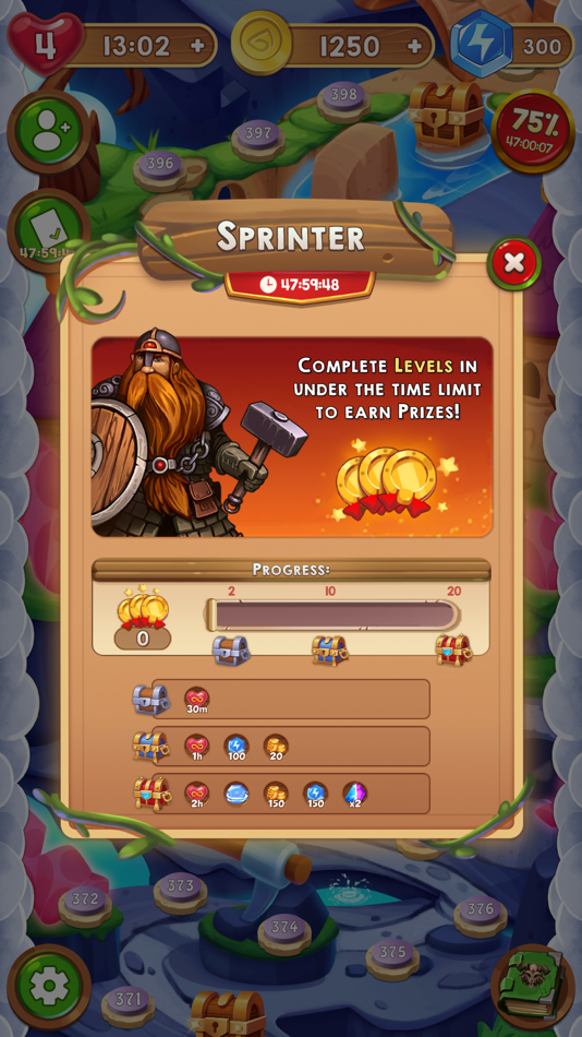 #5. Avalon Jewels Match-3 (iOS) 게시자: Anawiki Games