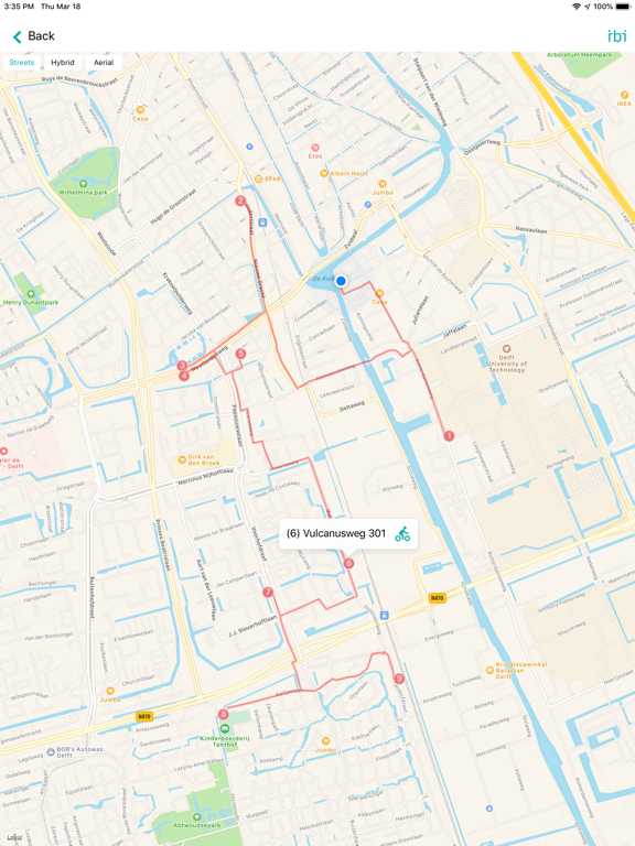 Screenshot #5 pour IBI - Optimal route planner