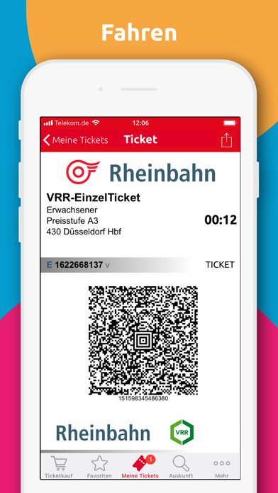 HandyTicket Deutschland Screenshot