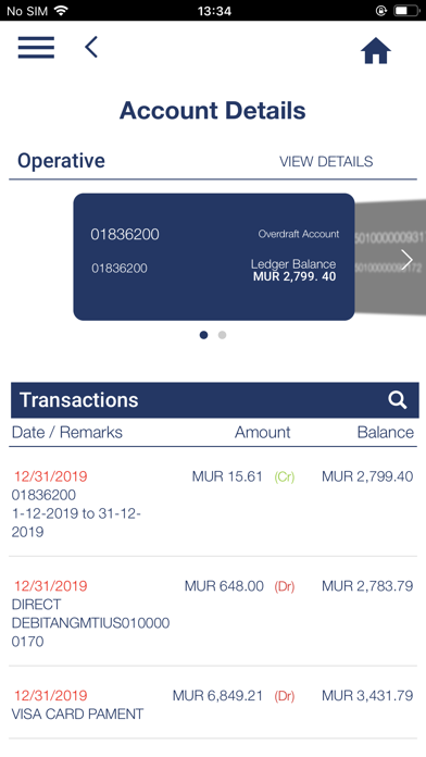Screenshot #3 pour SBM Mobile Banking