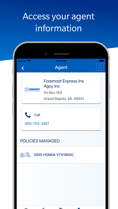 Foremost® Insurance Mobile Screenshot