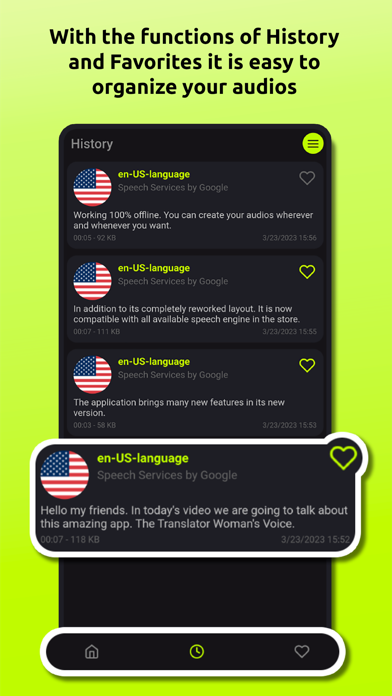 Translator Women's Voice Screenshot