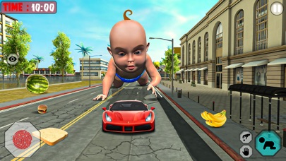 Fat Hungry Baby Simulator Game Screenshot