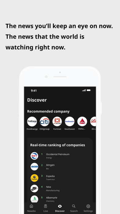 Newdio: Global News Screenshot