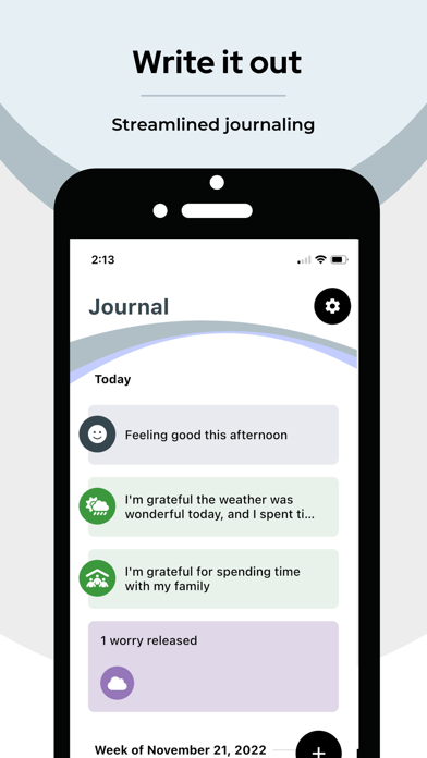 Momentory - Gratitude Journal Screenshot