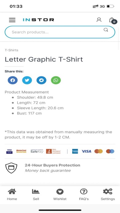 INSTOR Screenshot
