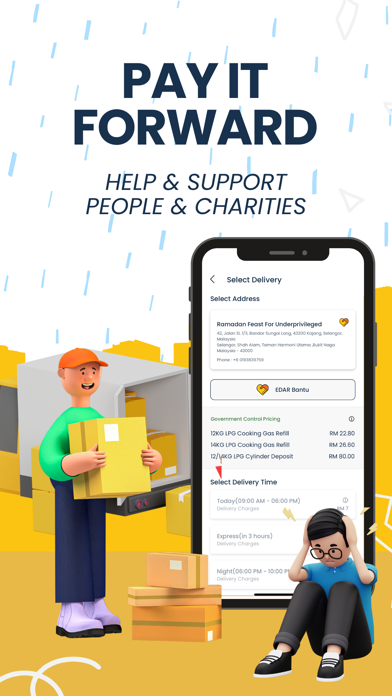 EDAR - Gas & Grocery Delivery Screenshot