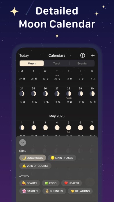 Moon X: Moon Phase Calendar Screenshot