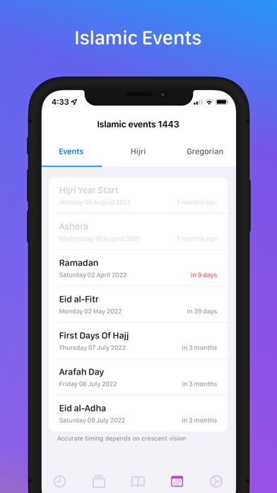 Moatheni: Muslim Prayer Times Screenshot