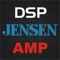 The Jensen DSP Amp app connects to compatible Jensen amplifiers via Bluetooth and controls most primary functions including: