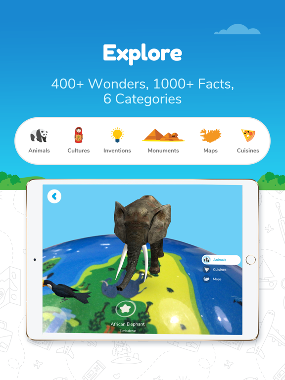 Orboot Earth AR by PlayShifu iPad screenshot 4 - Education app
