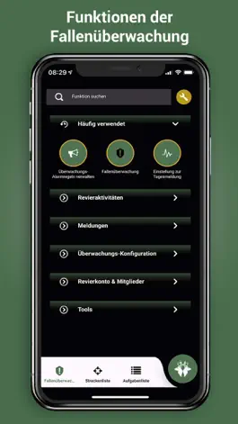 Game screenshot REVIERWELT: Fallenüberwachung apk