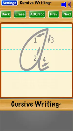 Cursive Writing- screenshot 1