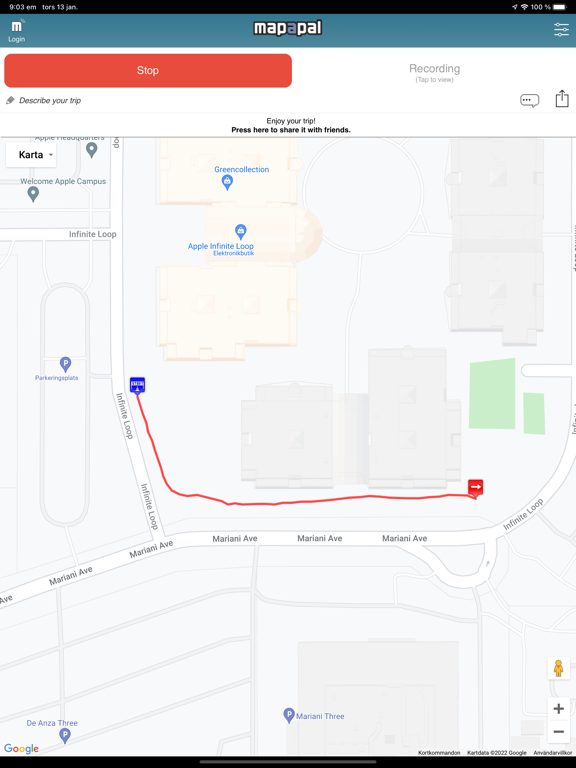 Screenshot #5 pour Mapapal -Real Time GPS Tracker