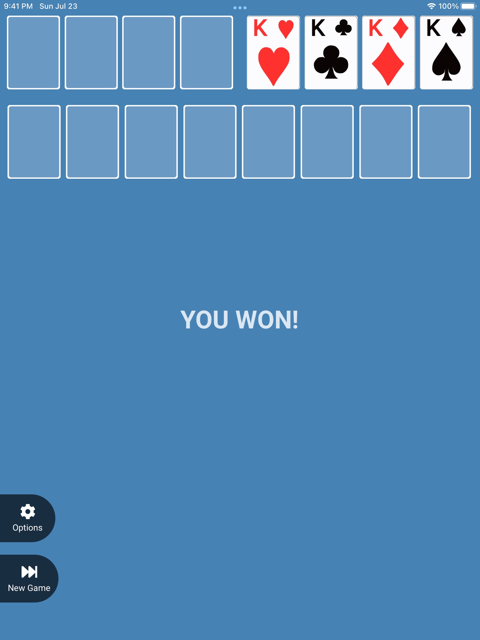 FreeCell Ad-Free screenshot 4