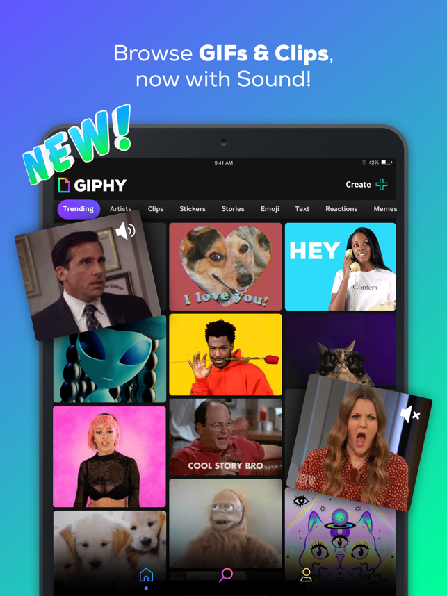 ‎GIPHY: The GIF Search Engine Screenshot