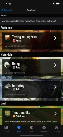 Game screenshot Mythulu Creation Cards apk