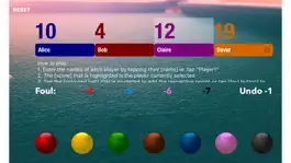 Game screenshot Snooker Scoring 1-4 players mod apk