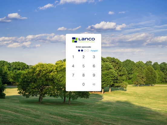Lanco FCU iPad screenshot 2 - Finance app
