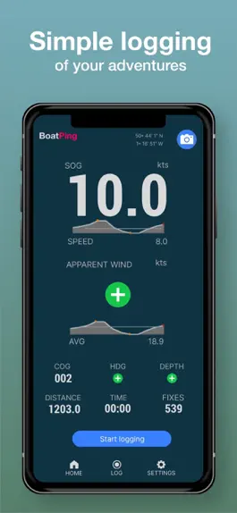 Game screenshot BoatPing Sailing Logbook mod apk