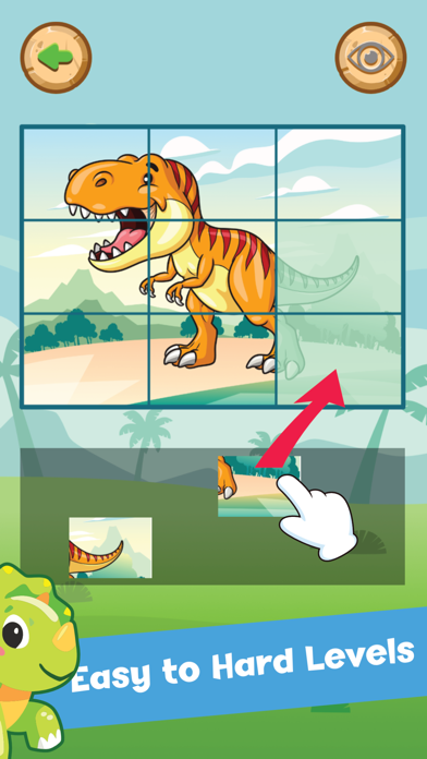 Dinosaurs Puzzle: Jigsaw Game Screenshot