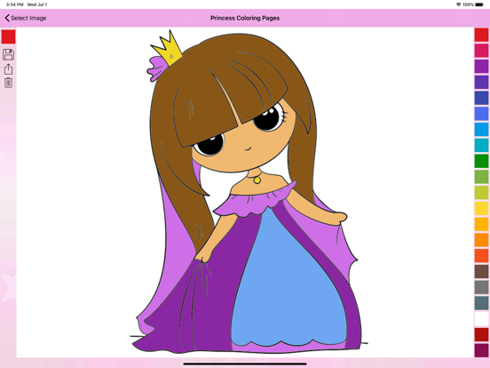 Princess Coloring Pages & Book screenshot 2