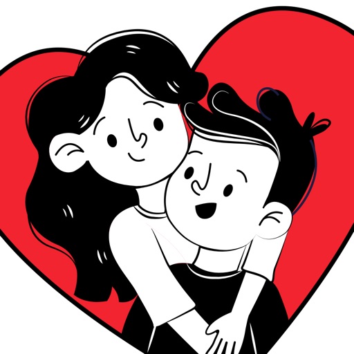Love Couple Stickers Messages icon