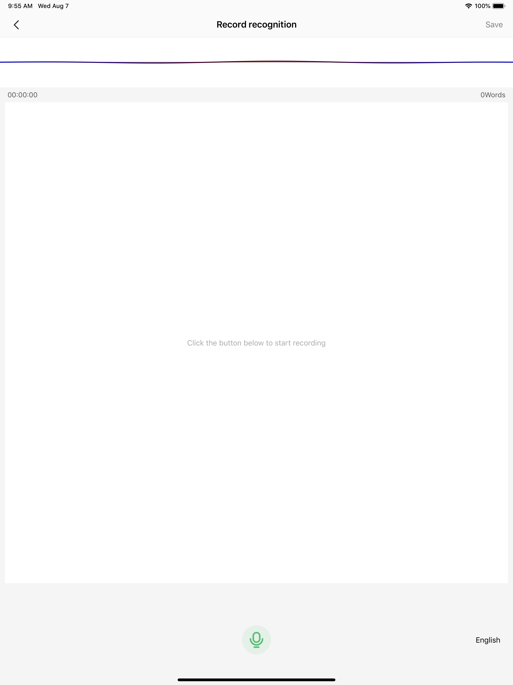 RecordToText - Speech to text