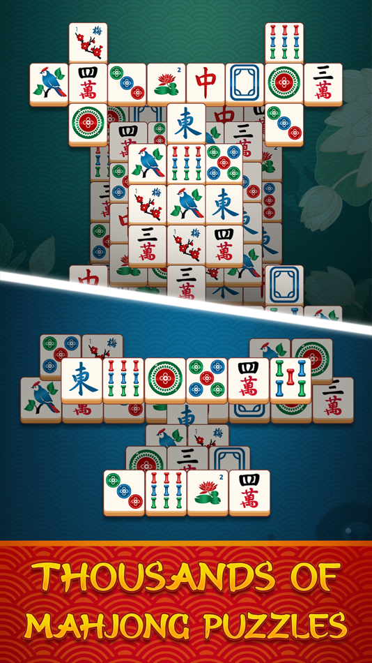 #4. Mahjong : Tile Matching Games (iOS) 由: Deftouch Interactive Art