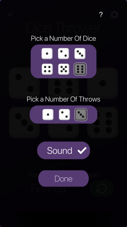 #3. Dice Thrower & Coin Flipper (iOS) 由: Adrijana Jakovljevic