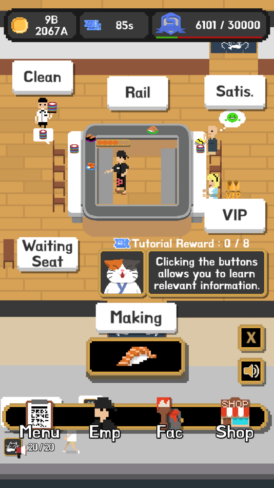 #10. Rotate! Sushi Spin Tycoon (iOS) Bởi: Hyun Tag Jin