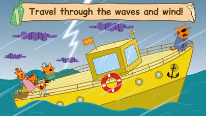 Kid-E-Cats Sea Adventure Games Screenshot