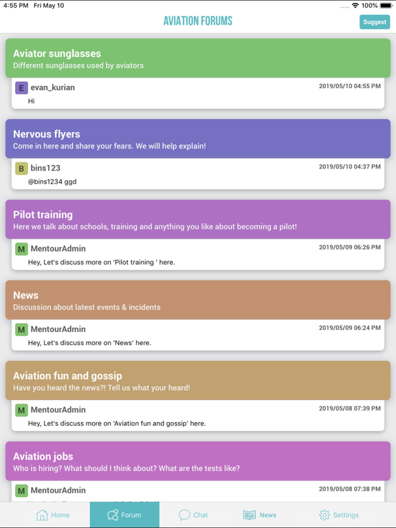 Mentour Aviation iPad screenshot 5 - Entertainment app