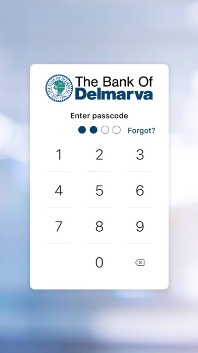 Bank of Delmarva Screenshot