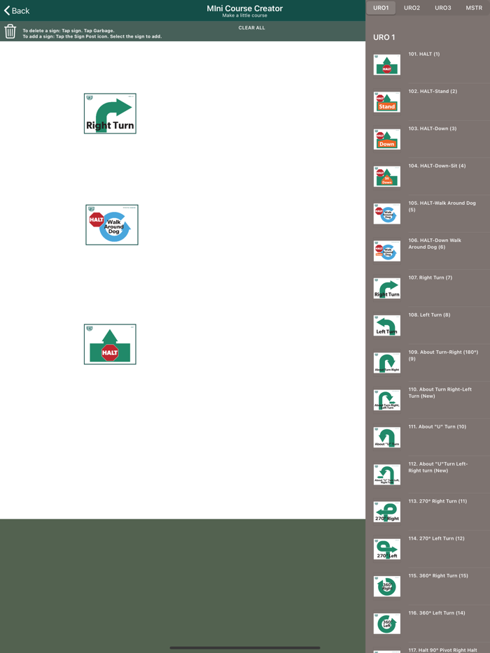 UKC Rally Dog Obedience