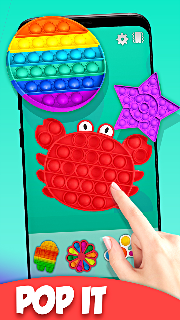 Pop it - Fidget toys - Squid