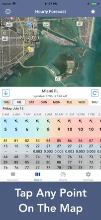 National Weather Forecast Data: Screenshot 2 von 9