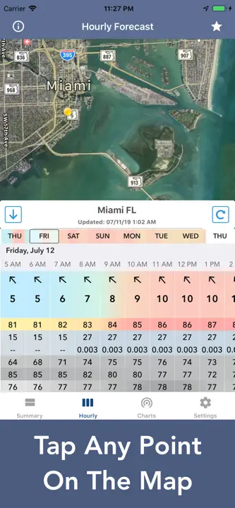 National Weather Forecast Data : capture d’écran 2 sur 9