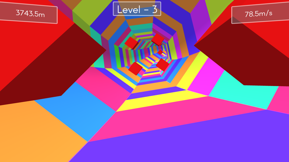 #6. Tunnel Rush ! (iOS) By: Ashima Prabhakar