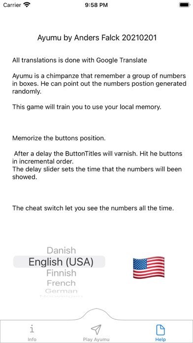 Screenshot #1 pour Ayumu remember game