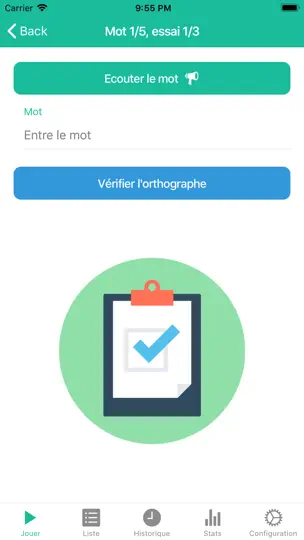 Capture d'écran de Mots Outils Pour CP Et CE1 sur iPhone 2