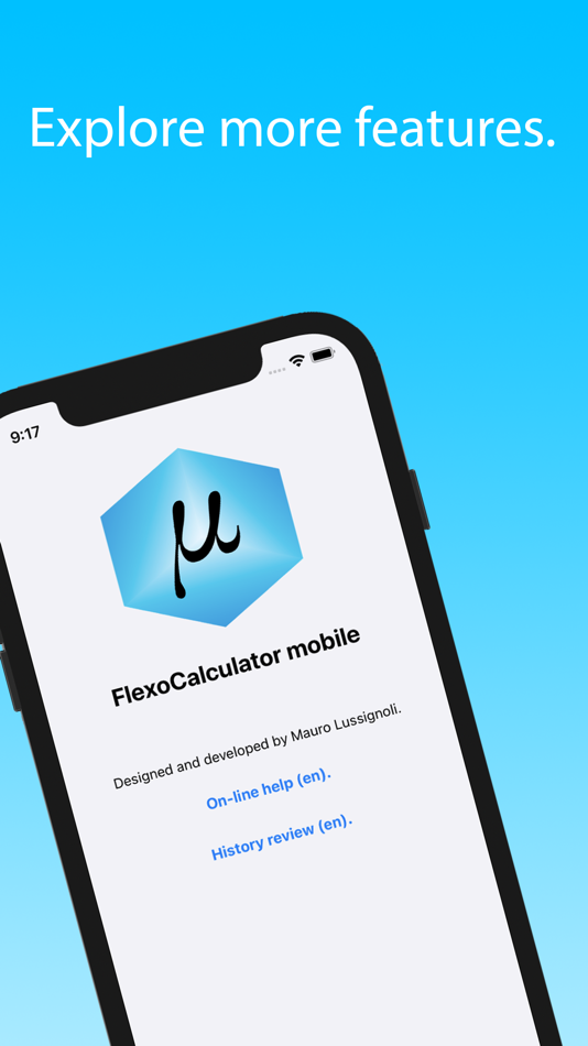 #5. FlexoCalculator (iOS) By: Mauro Lussignoli